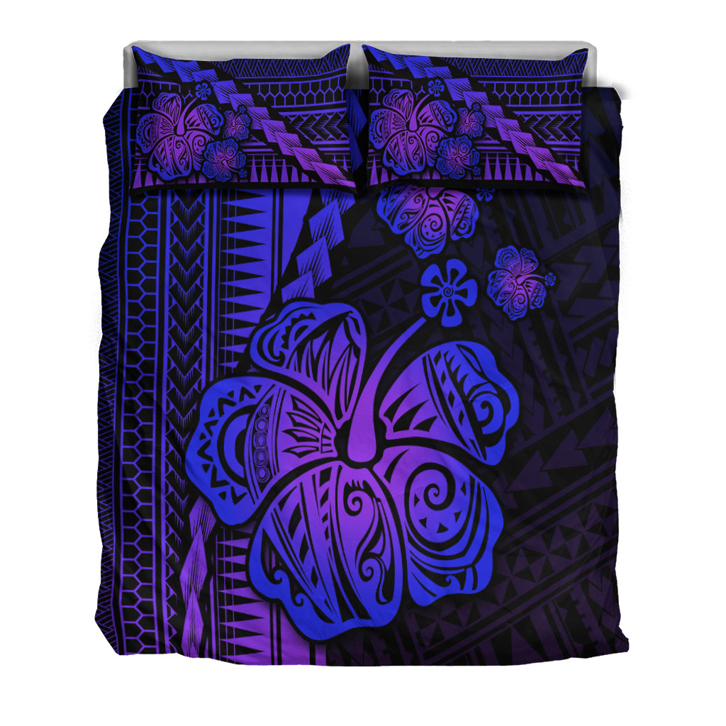 Polynesian Hibiscus Bedding Set Hawaiian Style No.3 LT6 - Polynesian Pride