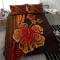 Polynesian Hibiscus Bedding Set Hawaiian Style No.1 LT6 - Polynesian Pride