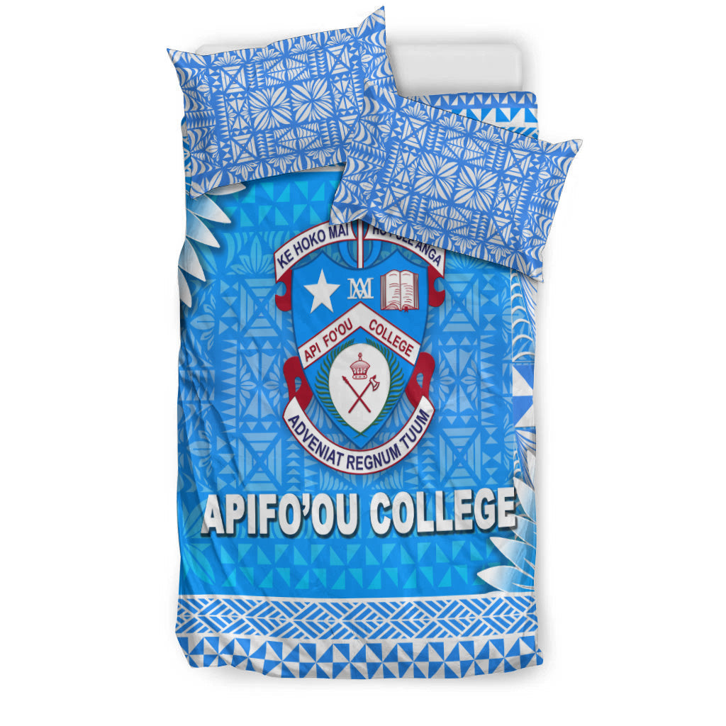 Tonga Apifo'ou College Bedding Set Simplified Version LT8 - Polynesian Pride
