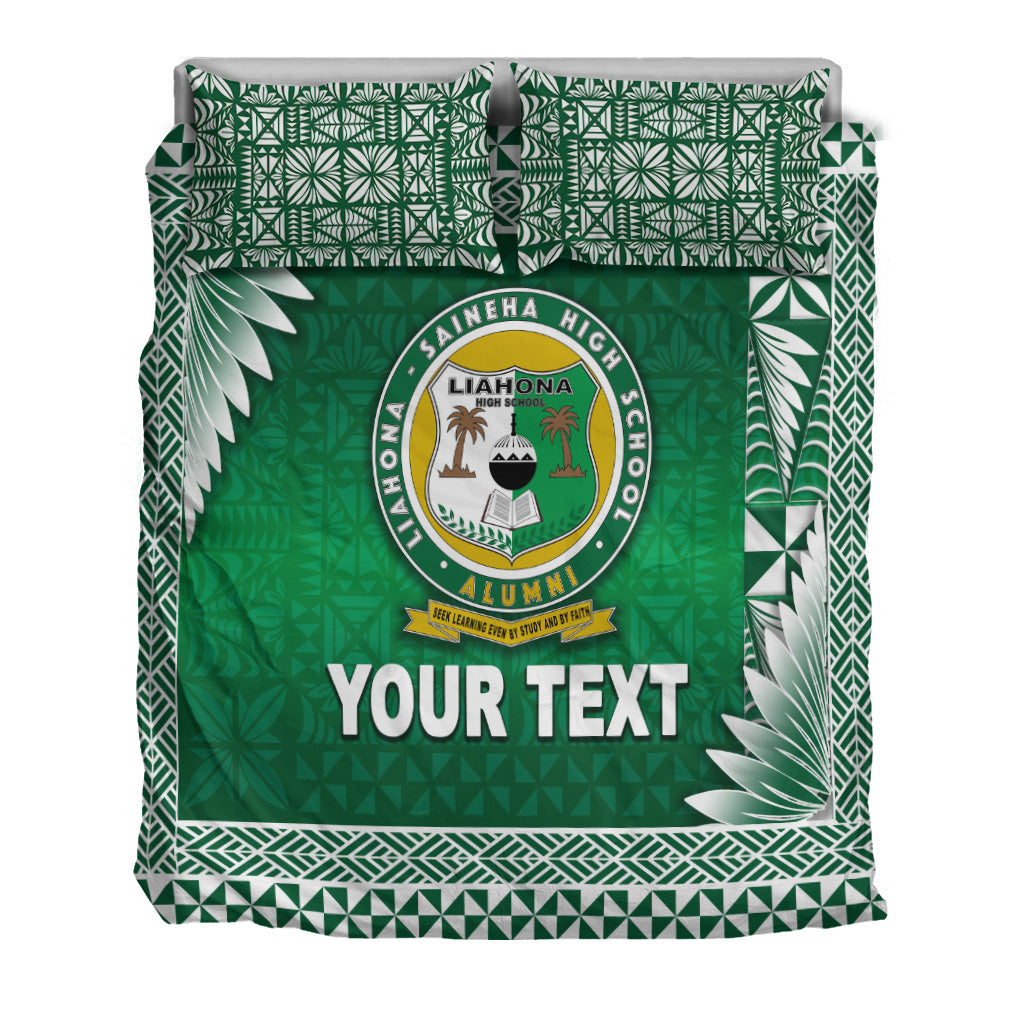 (Custom Personalised) Tonga Liahona High School Bedding Set Simplified Version LT8 - Polynesian Pride