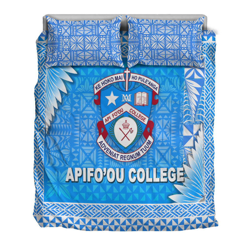 Tonga Apifo'ou College Bedding Set Simplified Version LT8 - Polynesian Pride