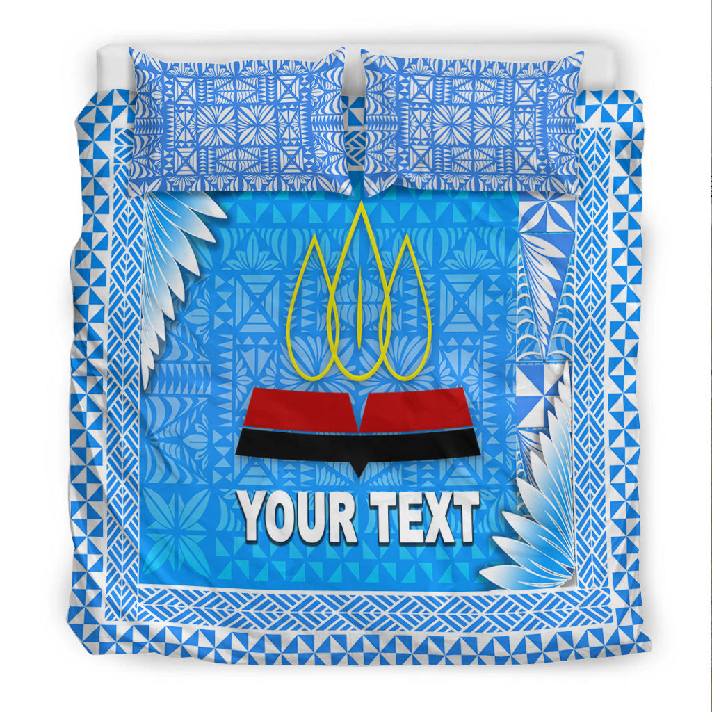(Custom Personalised) Tonga Lavengamalie College Bedding Set Simplified Version LT8 - Polynesian Pride