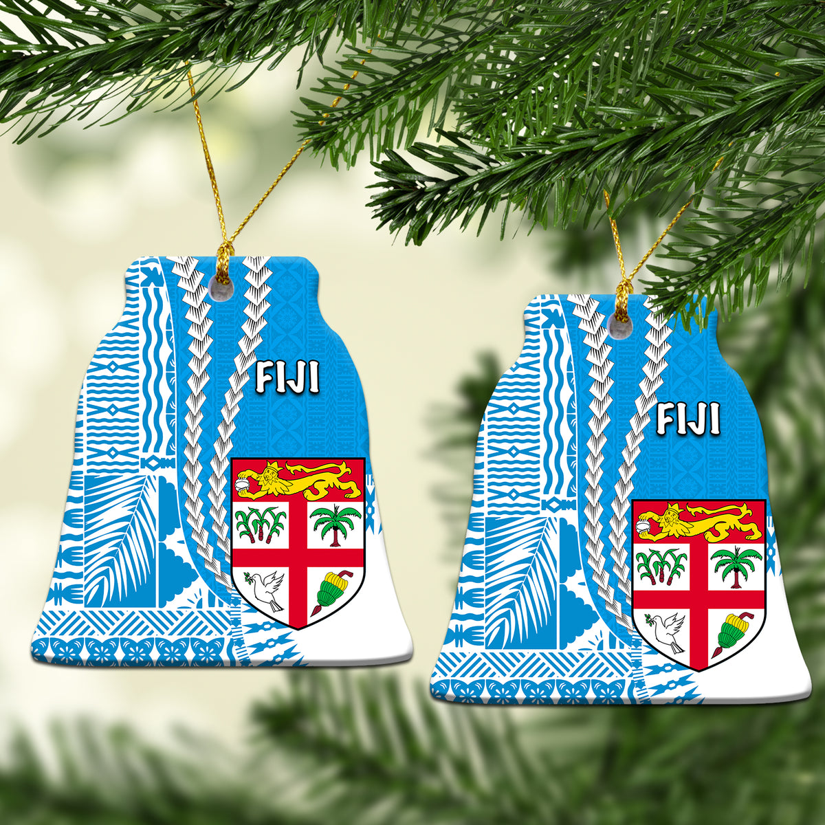 Fiji Christmas Ornament No.2 - LT6 - Polynesian Pride