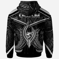 Guam Hoodie Guam Seal With Line Style - Polynesian Pride