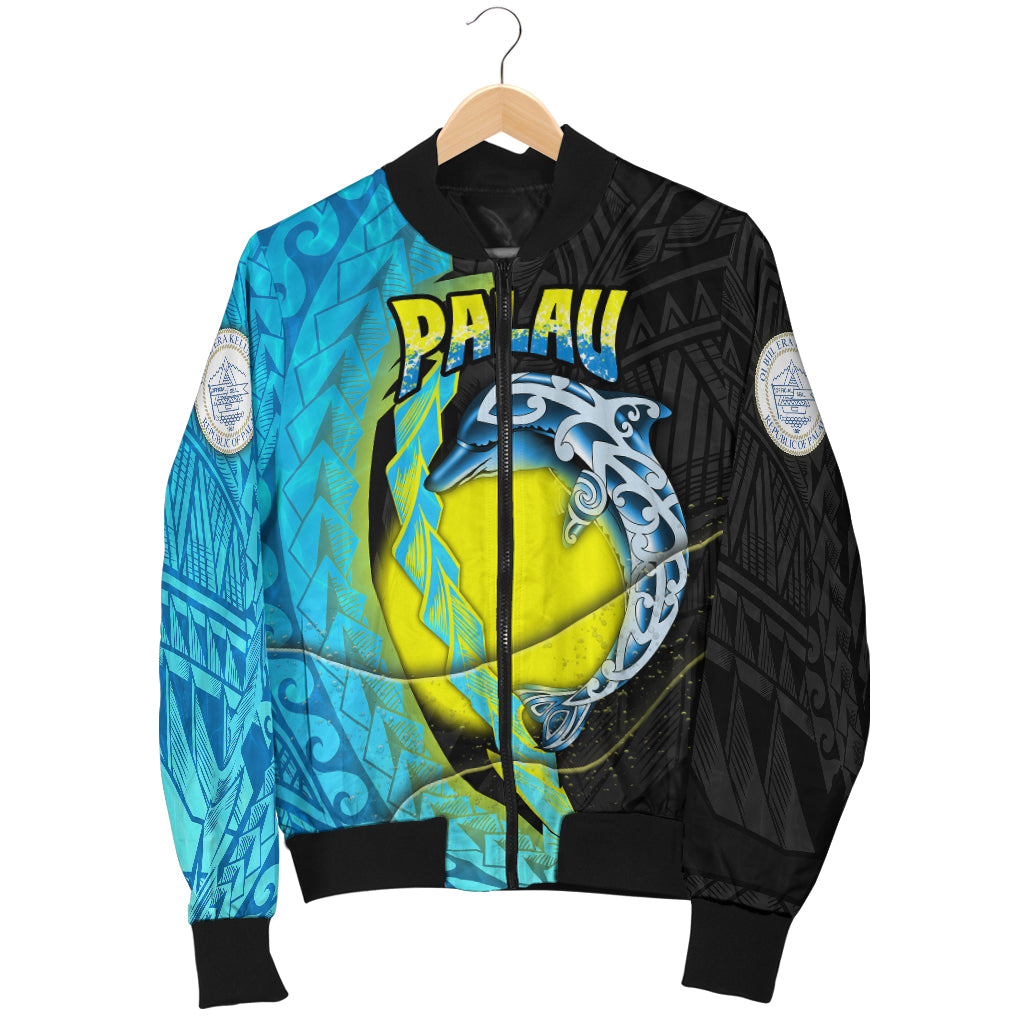 Palau Independence Day Women's Bomber Jacket Special Style LT16 - Polynesian Pride