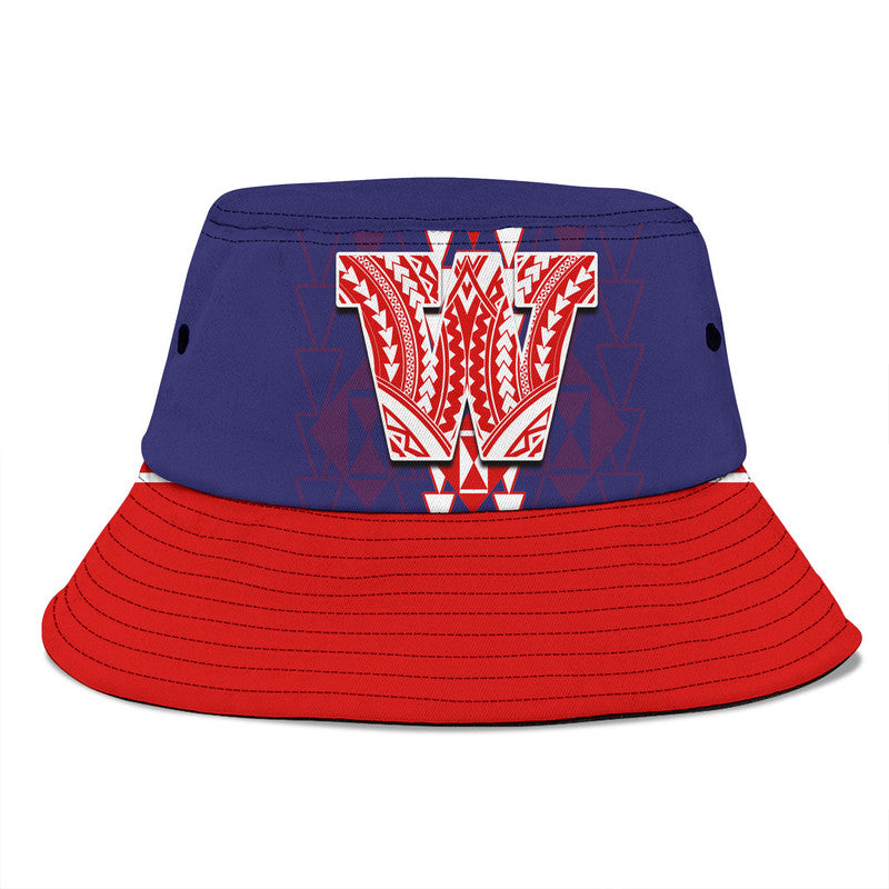 Hawaii - Waianae High Mix Kakau Bucket Hat LT6 - Polynesian Pride