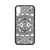 Polynesian 11 Rubber Phone Case One Size iPhone X Black - White - Polynesian Pride