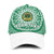 (Custom Personalised) Tonga Saineha High School Classic Cap Tongan Ngatu Pattern Ver.03 LT14 Classic Cap Universal Fit Green - Polynesian Pride