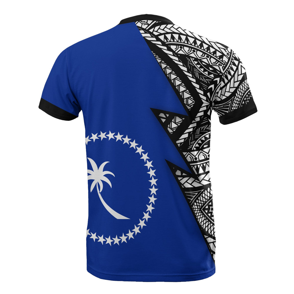 Chuuk Pattern All Over T Shirt Chuuk Flag Polynesian Tattoo - Polynesian Pride