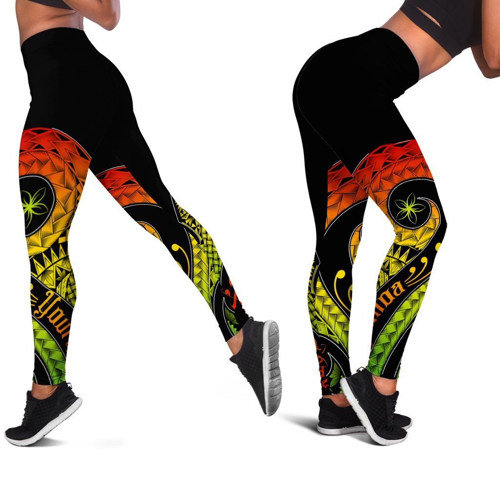 Samoa Personalised Women's Legging - Samoa Polynesian Decorative Patterns - Polynesian Pride