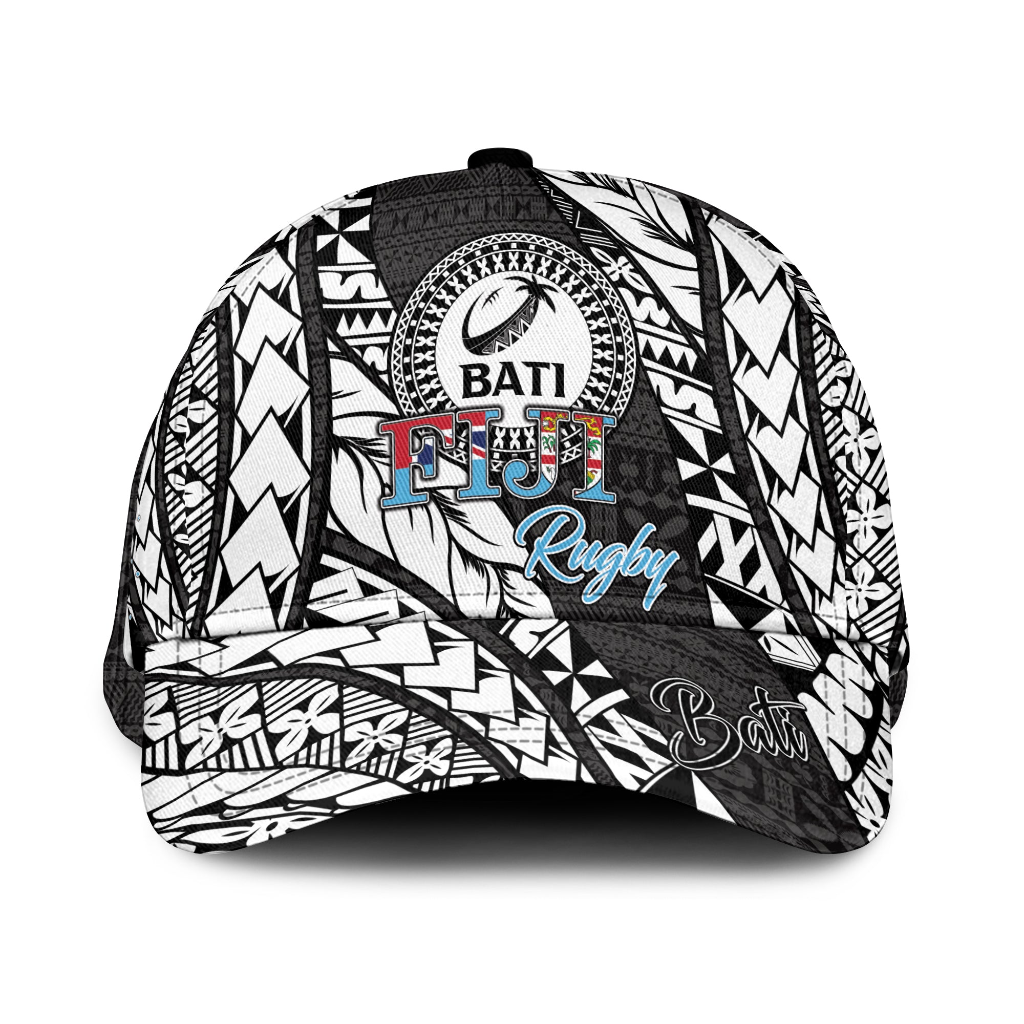 Fiji Rugby Bati Tapa Pattern Cap - LT2 - Polynesian Pride