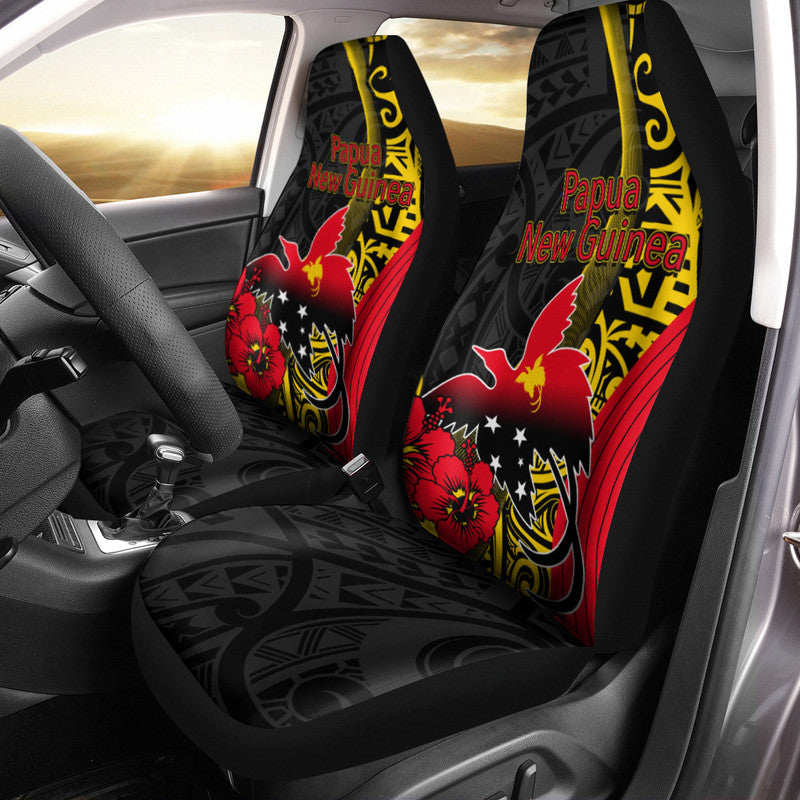 Papua New Guinea Car Seat Cover Vibe Style LT6 - Polynesian Pride