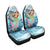 American Samoa Car Seat Cover - Polynesian Girls With Shark - Polynesian Pride