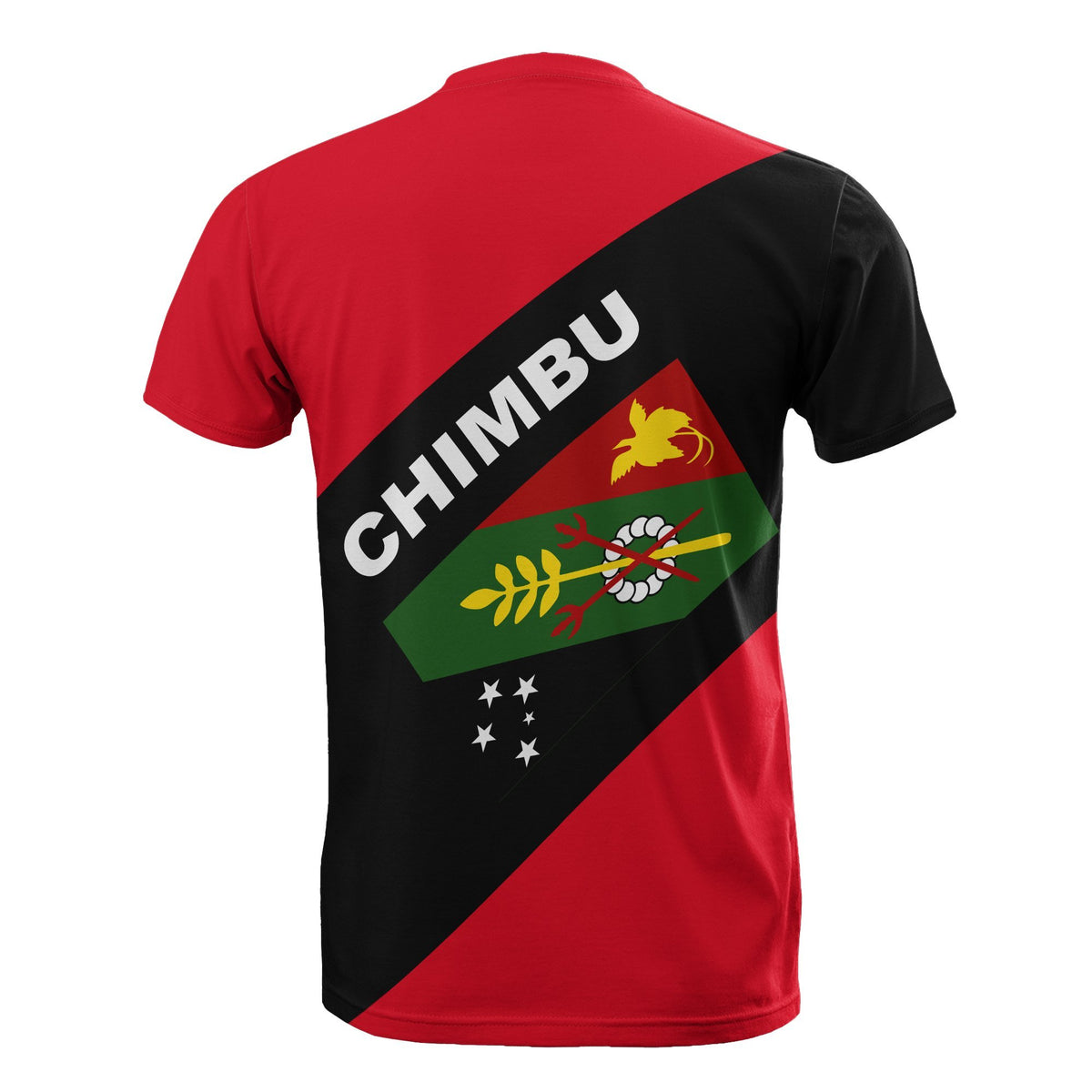 Papua New Guinea T Shirt PNG Flag Chimbu Province Flag - Polynesian Pride