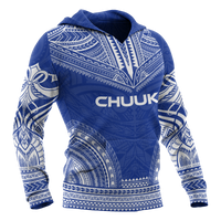 Chuuk Flag Polynesian Chief Hoodie - Polynesian Pride