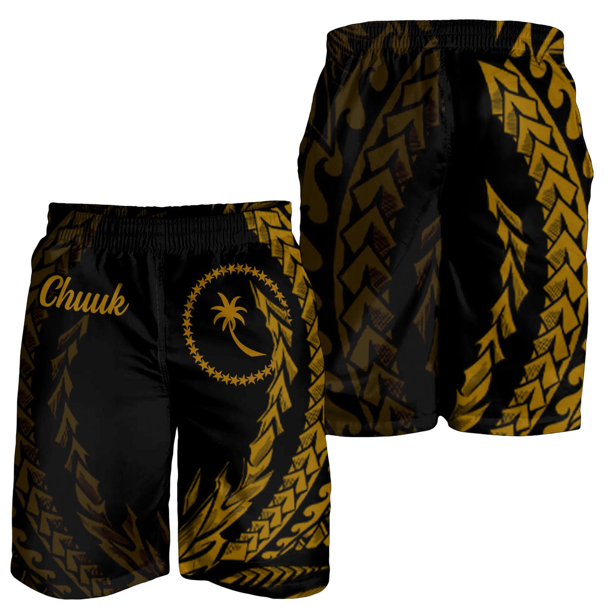 Chuuk Men's Shorts - Wings Style - Polynesian Pride