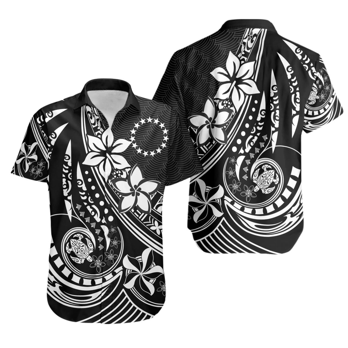 Cook Islands Shirt - The Flow OF Ocean - Polynesian Pride