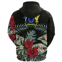 Cook Islands Hibiscus Hoodie - Polynesian Pride