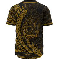Cook Islands Baseball Shirt - Wings Style - Polynesian Pride