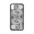 Polynesian 23 Rubber Phone Case One Size iPhone X Black - White - Polynesian Pride