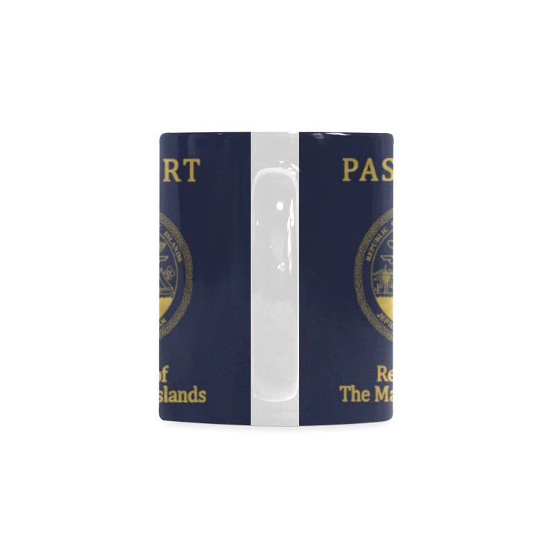 Marshall Islands Passport White Mug - Polynesian Pride