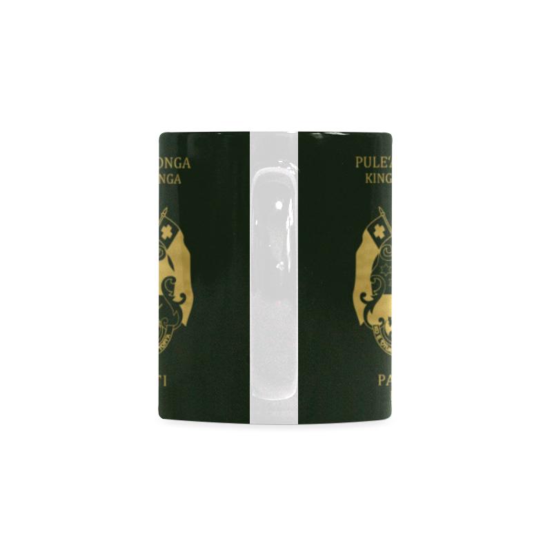 Tonga Passport White Mug - Polynesian Pride