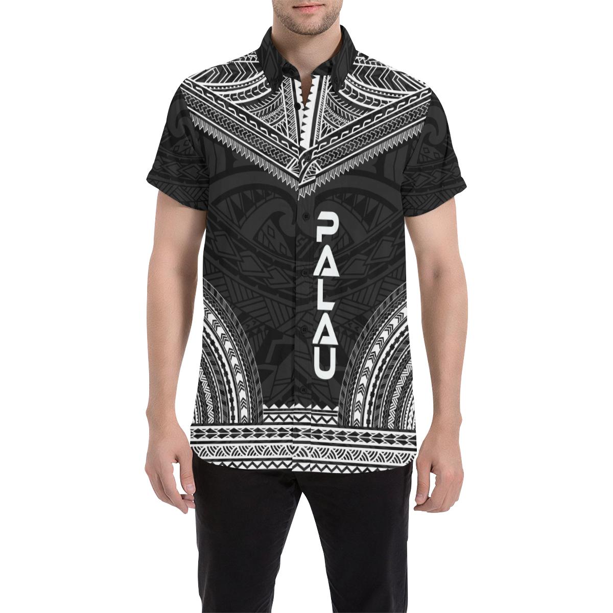 Palau Polynesian Chief Shirt - Black Version - Polynesian Pride