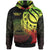 American Samoa Hoodie Reggae Polynesian Patterns Bestmerican Samoa Ever Unisex Black - Polynesian Pride