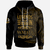 Vanuatu Hoodie Legends Are Born In Gold Color Unisex Gold - Polynesian Pride