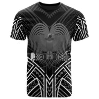 Papua New Guinea T Shirt Papua New Guinea Seal Tribal Black Color Patterns Unisex Black - Polynesian Pride