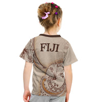 Fiji T Shirt Hibiscus Flowers Vintage Style - Polynesian Pride