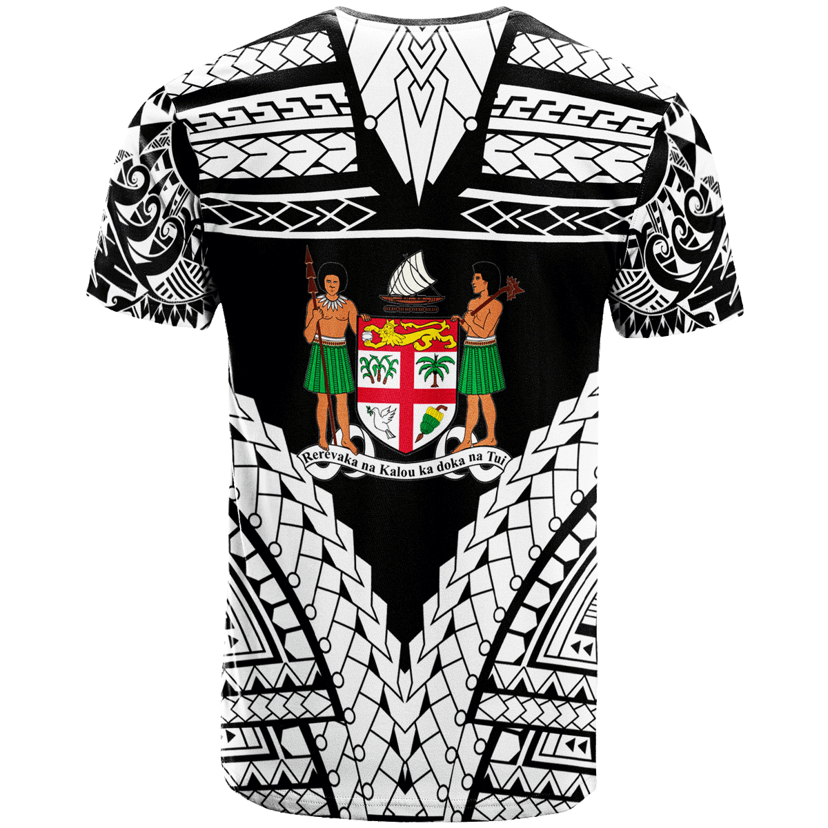 Fiji T Shirt A Piece of My Heart - Polynesian Pride