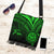 Federated States of Micronesia Boho Handbag - Green Color Cross Style One Size Boho Handbag Black - Polynesian Pride