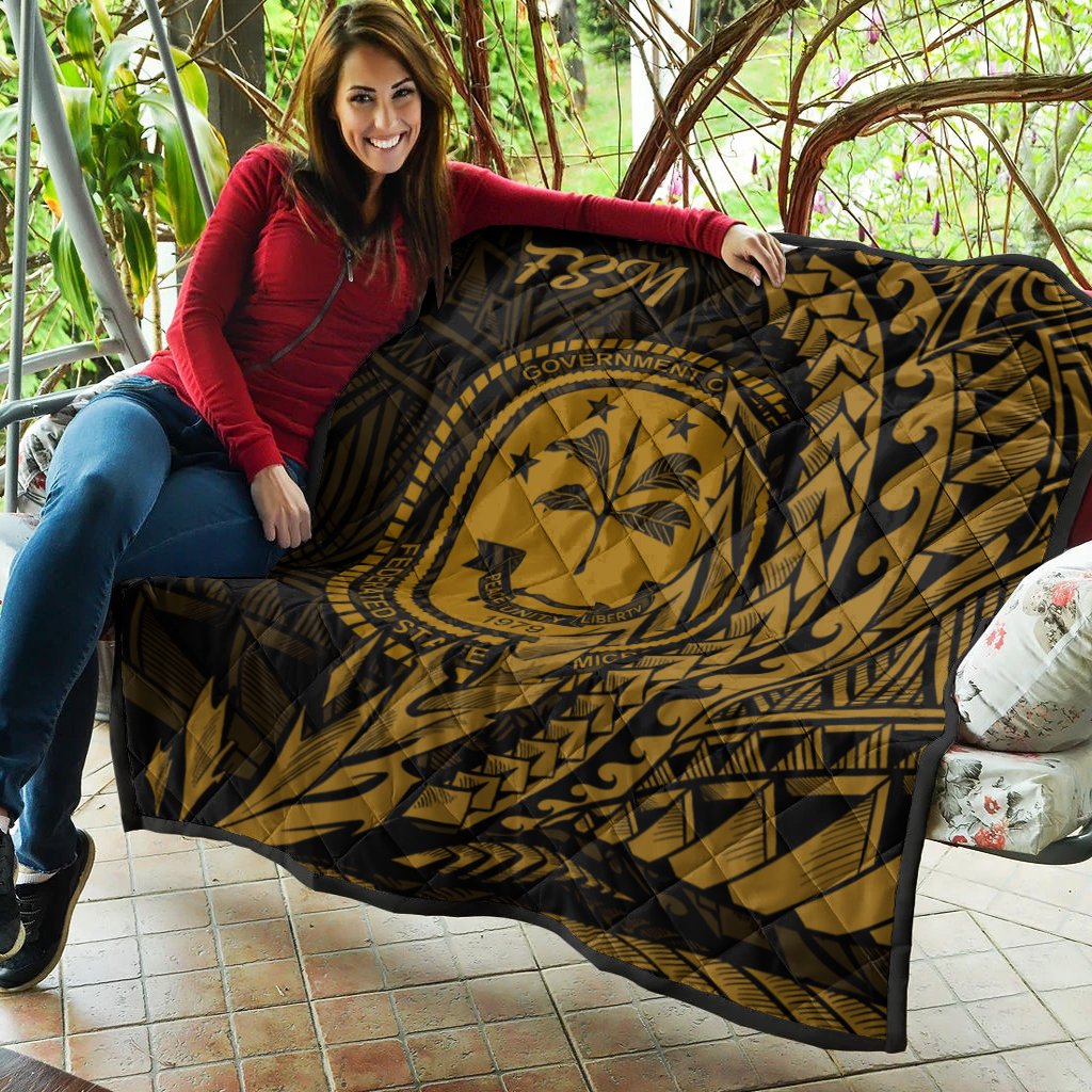 Federated States of Micronesia Premium Quilt - Wings Style - Polynesian Pride