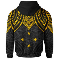 Federated States of Micronesia Hoodie Micronesian Pattern Armor Style - Polynesian Pride