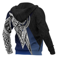 Federated States of Micronesia Hoodie White Lighting Piece - Polynesian Pride