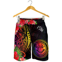 Federated States of Micronesia Men's Shorts - Tropical Hippie Style - Polynesian Pride