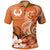 Pohpei Polo Shirt Pohnpei Spirit Unisex Orange - Polynesian Pride