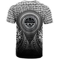Federated States of Micronesia Pattern T Shirt Circle Pattern Black - Polynesian Pride