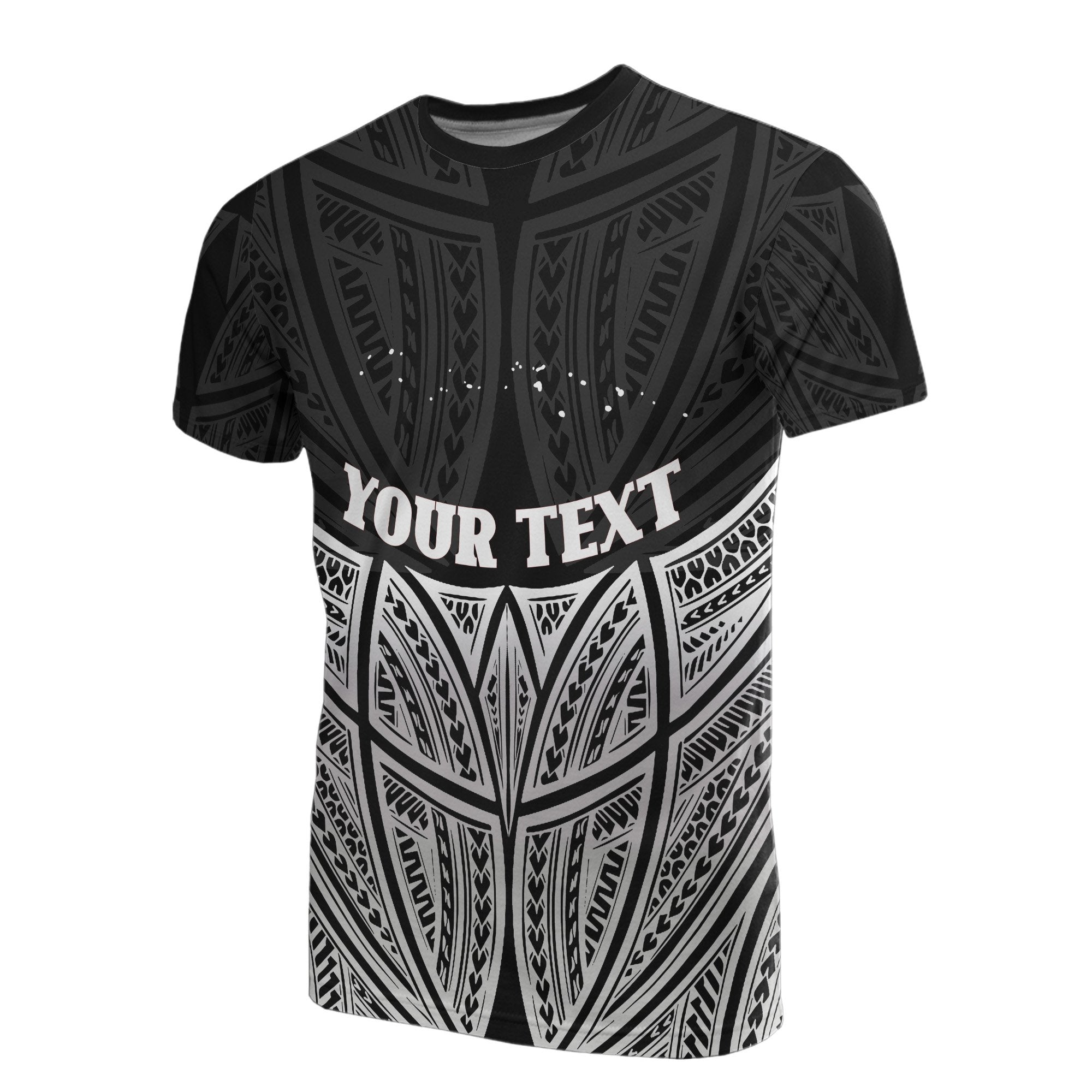 Federated States of Micronesia Polynesian Custom T Shirt Black Pride Map and Seal Unisex Black - Polynesian Pride