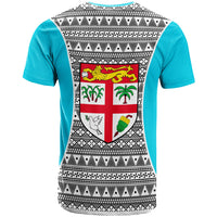 Fiji T Shirt Tapa Pattern Province - Polynesian Pride
