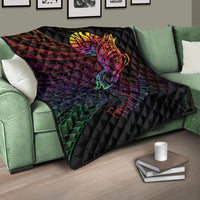 French Polynesia Premium Quilt - Butterfly Polynesian Style - Polynesian Pride