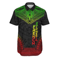 French Polynesia Polynesian Chief Shirt - Reggae Version Men Reggae - Polynesian Pride