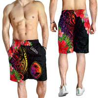 Guam Men's Shorts - Tropical Hippie Style - Polynesian Pride