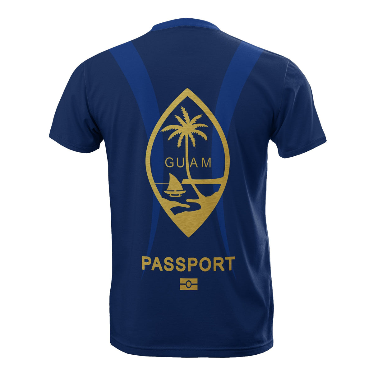 Guam All Over Print T Shirt Guam Passport - Polynesian Pride