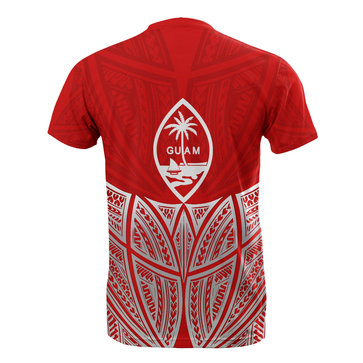 Federated States of Micronesia Polynesian T Shirt Red Pride Map and Seal - Polynesian Pride