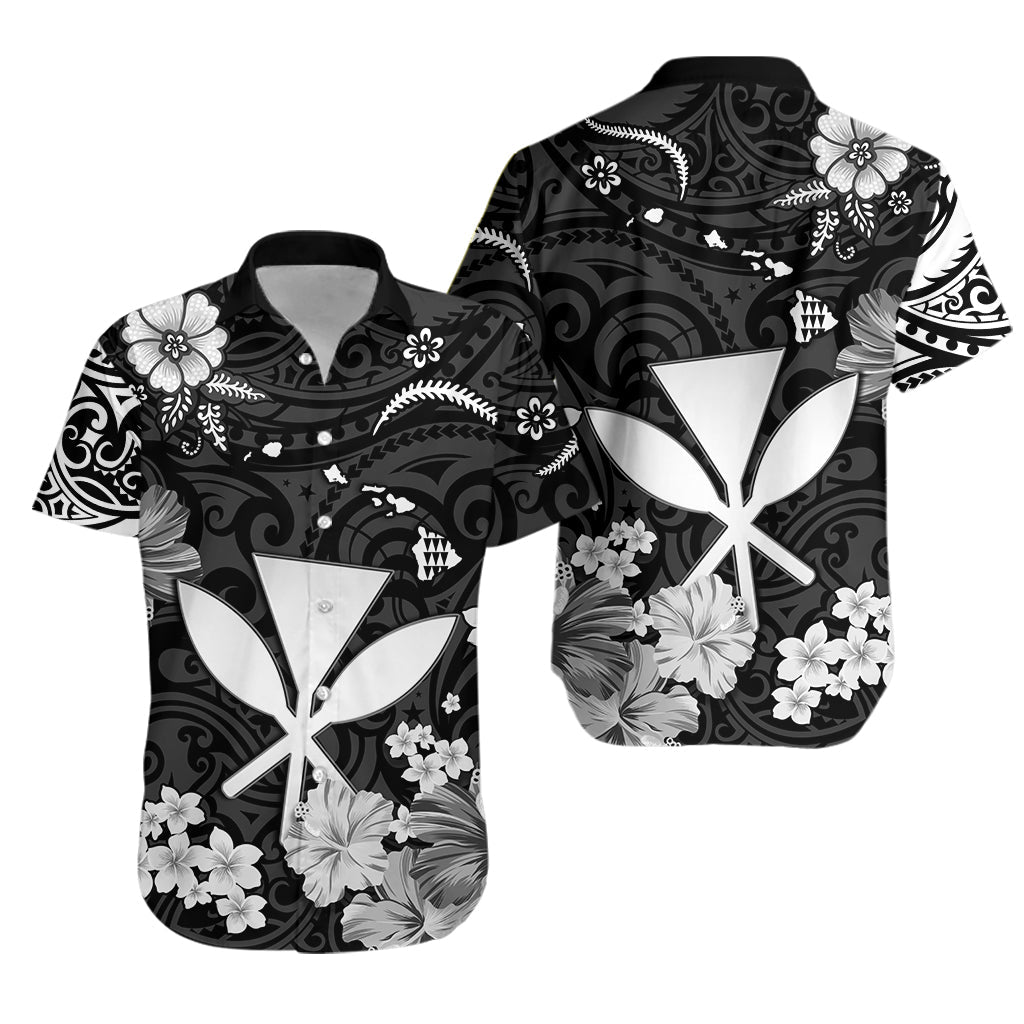 Hawaii Matching Dress and Hawaiian Shirt Polynesia White Kanaka Maoli LT13 - Polynesian Pride