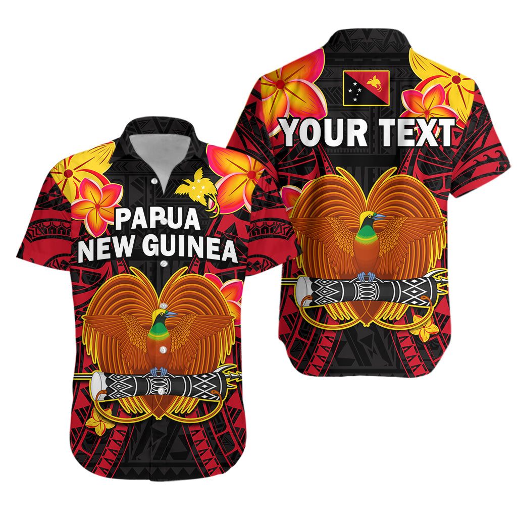 Custom Papua New Guinea Matching Dress and Hawaiian Shirt PNG Bird Of Paradise Polynesian Pattern LT14 - Polynesian Pride