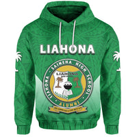 Tonga Liahona High School Hoodie Polynesian Unisex Green - Polynesian Pride