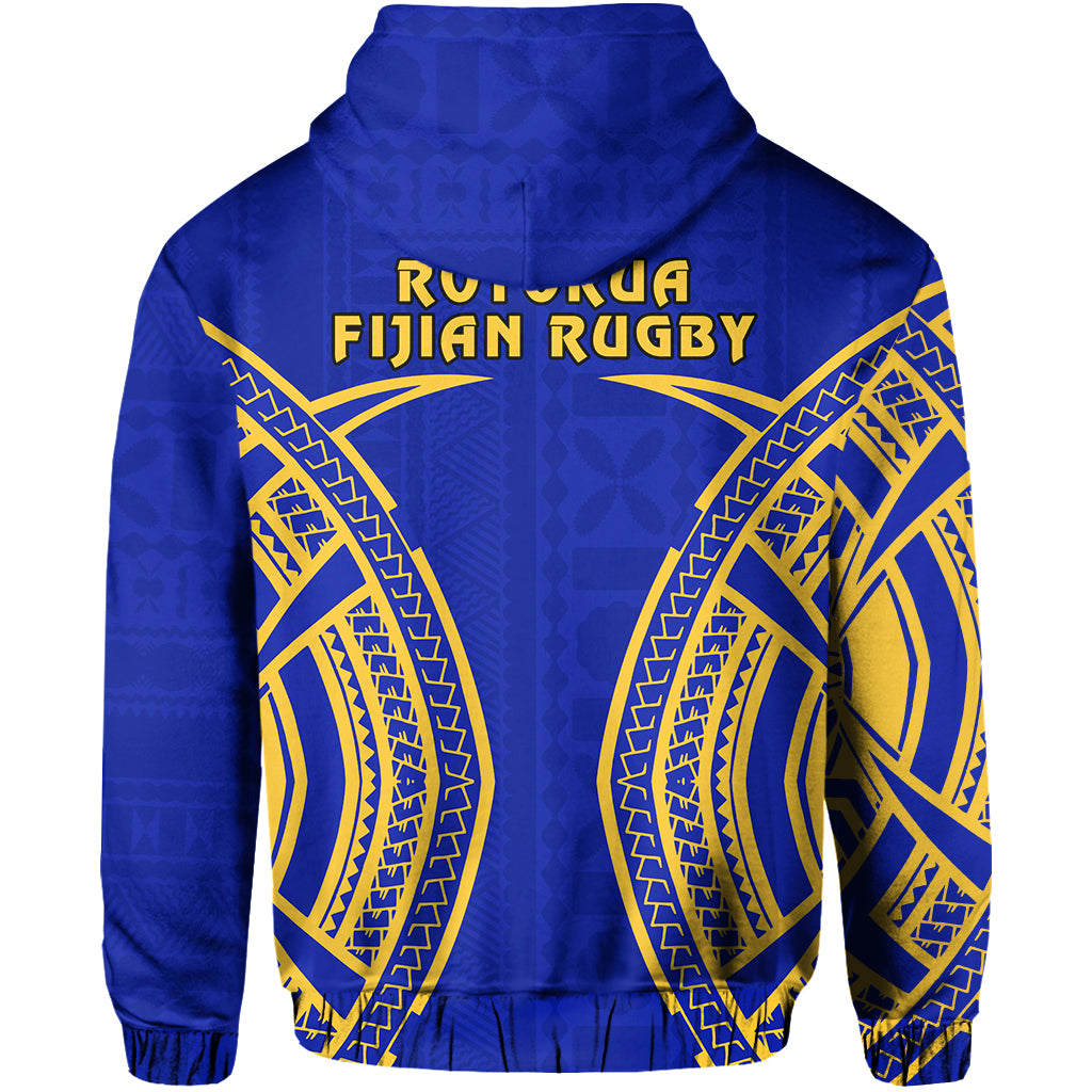 Rotorua Fijian Rugby Zip Hoodie 03 LT13 - Polynesian Pride